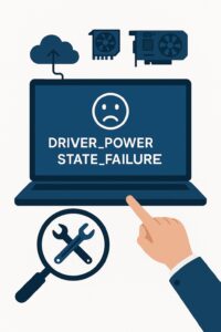 DRIVER_POWER_STATE_FAILURE 오류 해결 가이드 – 슬립 복귀 블루스크린, 이렇게 잡는다 본문 이미지