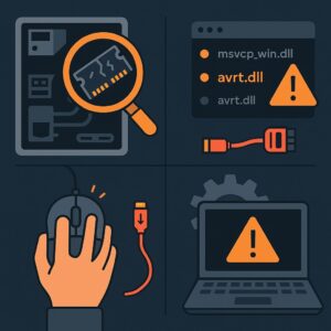 PAGE_FAULT_IN_NONPAGED_AREA 오류 해결 가이드 – RAM, SSD, 드라이버까지 꼼꼼히 점검하세요 본문 이미지