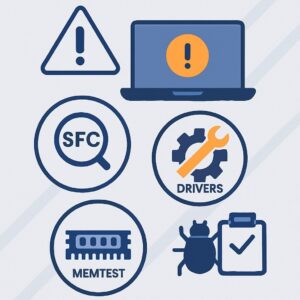 SYSTEM_SERVICE_EXCEPTION 오류 해결 가이드 – 갑작스러운 블루스크린, 이렇게 해결하세요 본문 이미지