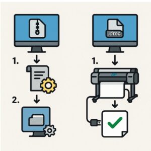 HP DesignJet T1700 44인치 PostScript 드라이버 설치 가이드 본문 이미지