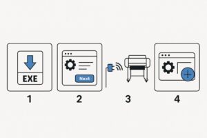 HP DesignJet T1700 PostScript 드라이버 설치 가이드 – Windows & macOS 전용 완벽 정리 본문 이미지