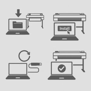 HP DesignJet T210 드라이버 설치 가이드 – Windows & macOS 전용 완벽 정리 본문 이미지