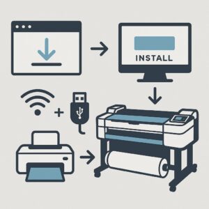 HP DesignJet T830 복합기 드라이버 설치 가이드 – Windows & macOS 전용 완벽 정리 본문 이미지