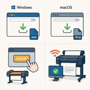 HP DesignJet T850 복합기 드라이버 설치 가이드 – Windows & macOS 전용 완벽 정리 본문 이미지
