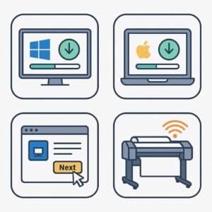 HP DesignJet T950 복합기 드라이버 설치 가이드 – Windows & macOS 전용 완벽 정리 본문 이미지