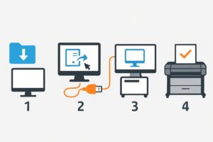HP PageWide XL 3950 드라이버 설치 가이드 – Windows & macOS 전용 완벽 정리 본문 이미지