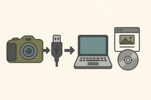 HP Photosmart 215 드라이버 지원 현황 및 사진 전송 방법 본문 이미지