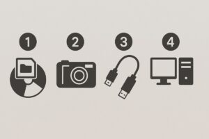 HP Photosmart 318 연결 가이드 – Windows 11·macOS 사진 전송 문제 해결법 본문 이미지