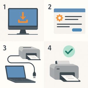 HP Photosmart 715 사진 전송 가이드 – Windows 11 & macOS 자동 인식 설정법 본문 이미지