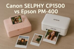 Canon SELPHY CP1500 vs Epson PM-400 – 감성 포토 프린터 비교 본문 이미지