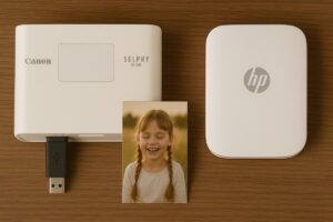 Canon SELPHY CP1500 vs HP Sprocket 비교 – 감성 인화 기기 선택법 본문 이미지