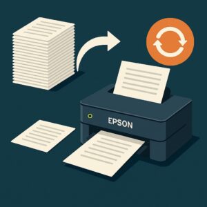 Epson Expression 프린터 자동 양면 인쇄 설정 가이드 – Windows & macOS 완벽 정리 본문 이미지