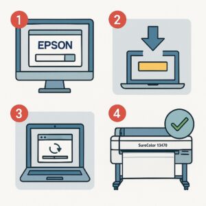 Epson SureColor T5470 드라이버 설치 가이드 – Windows, macOS 운영체제별 완벽 정리 본문 이미지