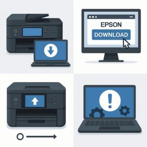 Epson WorkForce 프린터 소프트웨어 및 펌웨어 업데이트 가이드 본문 이미지