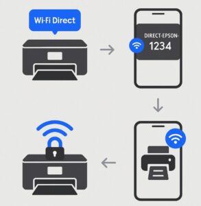 Epson 프린터 Wi-Fi Direct 연결법 – 인터넷 없이 스마트폰으로 인쇄하는 완벽 가이드 본문 이미지