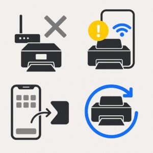 Epson 프린터 연결 오류 해결 가이드 – 앱에서 안 잡히고 인쇄 안 될 때 이렇게! 본문 이미지
