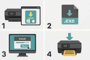 HP Photosmart 5520 드라이버 설치 가이드 – Windows 11 & macOS 전용 완벽 정리 본문 이미지