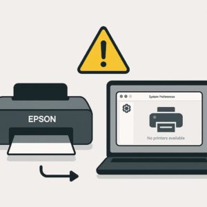macOS에서 Epson 프린터 인식 안 될 때 해결법 본문 이미지
