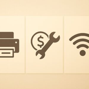 소형 사무실 프린터 추천 핵심 요소 인포그래픽