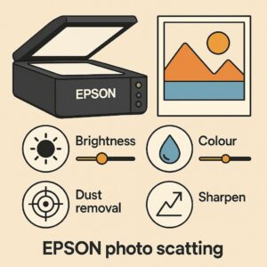 EPSON 사진 스캔 설정 – 색감과 선명도 향상 방법 본문 이미지