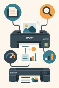 Epson SureColor T 시리즈 출력 품질 비교 가이드 본문 이미지
