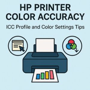 HP 프린터 컬러 정확도 높이는 법 – ICC 프로파일과 컬러 설정 완전 정복 본문 이미지