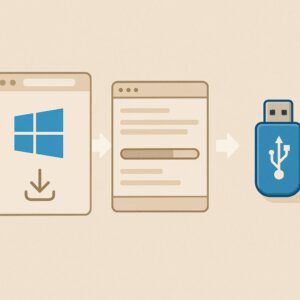 Windows 부팅 USB 만드는 법 ISO 다운로드부터 Rufus 부팅 디스크 완성까지 3단계 과정