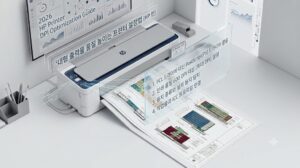 2026 HP 프린터 대형 출력 고화질 설정법