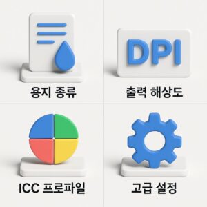 대형 출력물 품질 높이는 프린터 설정법 (Canon 편) 본문 이미지