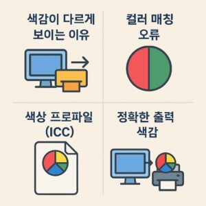 색상 프로파일이란 사진 색감이 다르게 보이는 이유와 꼭 적용해야 하는 이유 본문 이미지