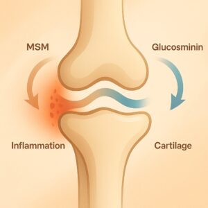 MSM과 글루코사민 작용