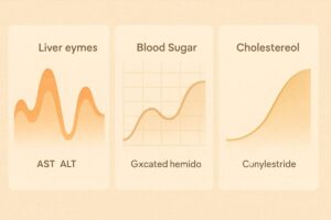 건강검진 수치 해석 시리즈 인포그래픽