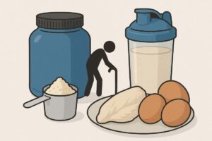 노인 근감소증 예방을 위한 단백질 보충제 선택법 – 흡수율 높은 제품 고르기 본문 이미지