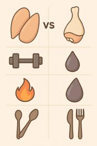 닭가슴살 vs 닭다리살 – 단백질, 지방 비교해보니 본문 이미지