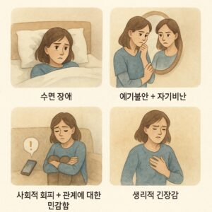 우울감과 불안이 함께 올 때 – 공존 증상 관리법 본문 이미지
