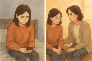 청소년 우울증, 단순한 사춘기가 아닐 수 있어요 – 부모가 알아야 할 경고 신호 본문 이미지