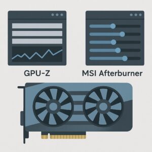 GPU-Z, MSI Afterburner 사용법 – 그래픽카드 상태 확인 도구 가이드 본문 이미지