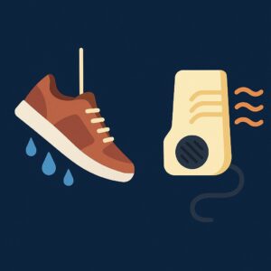 젖은 신발 빠르게 말리는 법 – 망가뜨리지 않고 건조하는 비법 본문 이미지