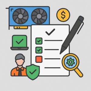 중고 그래픽카드 구매 체크리스트 – 사기 방지와 성능 점검법 본문 이미지