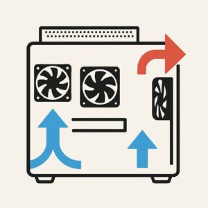 케이스 쿨링 최적화 – 공기 흐름 세팅법 본문 이미지