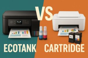 ECOTANK vs 카트리지 – 출력량, 유지비, 품질 완전 비교 본문 이미지