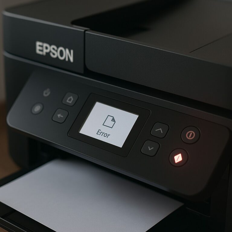 Epson 프린터 오류 해결 가이드 – 자주 뜨는 코드와 해결 순서 대표 이미지