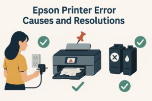 Epson 프린터 오류 해결 가이드 – 자주 뜨는 코드와 해결 순서 본문 이미지