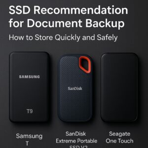 문서 백업용 SSD 추천 – 빠르고 안전하게 저장하는 법 본문 이미지