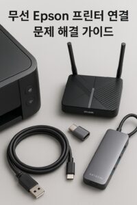 엡손 프린터 연결 오류 해결 가이드 – Wi-Fi & Driver 점검으로 완전 복구하기 본문 이미지