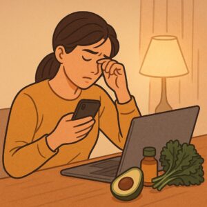 2030 눈 건강, 스마트폰과 노트북 사용, 루테인·아스타잔틴·오메가3