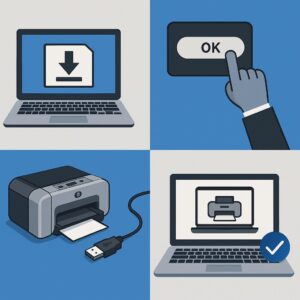 HP 프린터 드라이버 재설치 과정