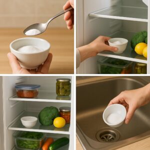 한 번에 끝내는 냉장고 냄새 제거법 – 베이킹소다 활용 4단계