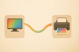 Epson ICC 프로파일 색상 변환 인포그래픽