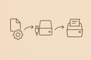 Epson TM 시리즈 드라이버 설치 단계